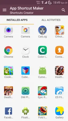 App Shortcut Maker android App screenshot 0